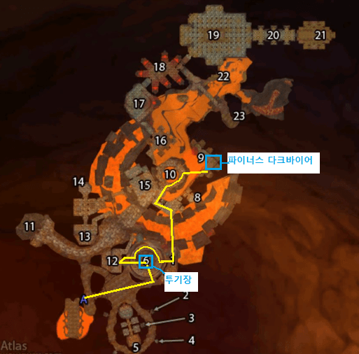 <파이너스 다크바이어 가는 방법 1.>